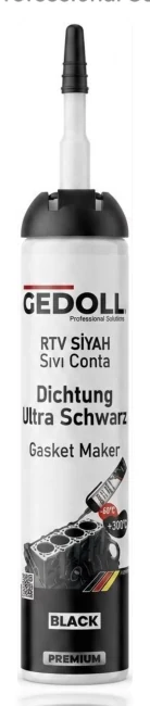 NÖTR RTV SİYAH SIVI CONTA 200ML Premium +300 C